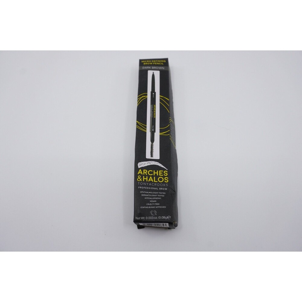 Arches and Halos Micro Defining Brow Pencil -0.003oz Dark Brown